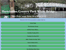 Tablet Screenshot of hartsholmecountrypark.com